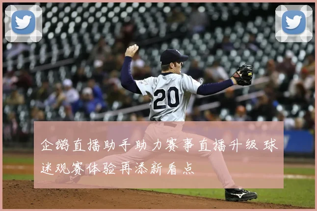 企鹅直播助手助力赛事直播升级 球迷观赛体验再添新看点